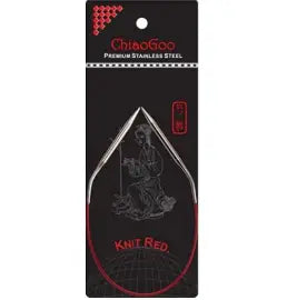 12inch ChiaoGoo Premium Red Circular Needles