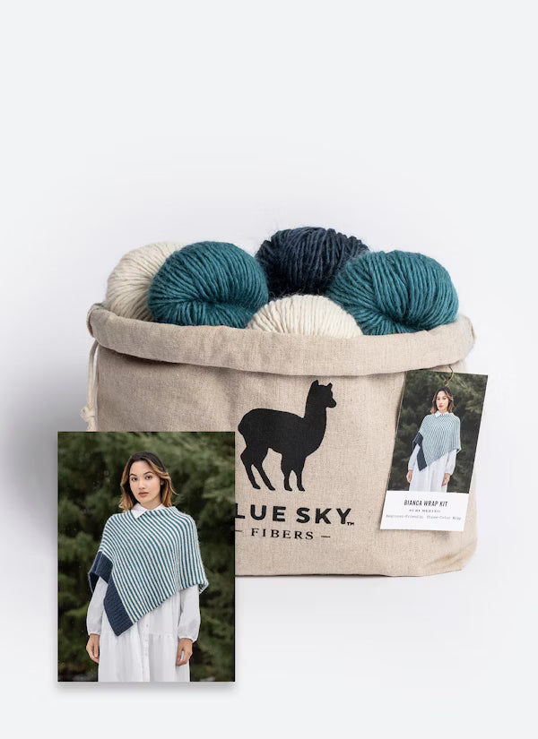Bianca Wrap Kit from Blue Sky Fibers