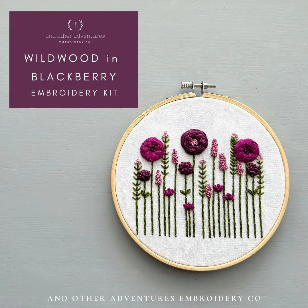 And Other Adventures Embroidery Kits