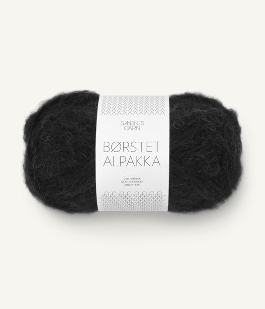 Borstet (Brushed) Alpakka