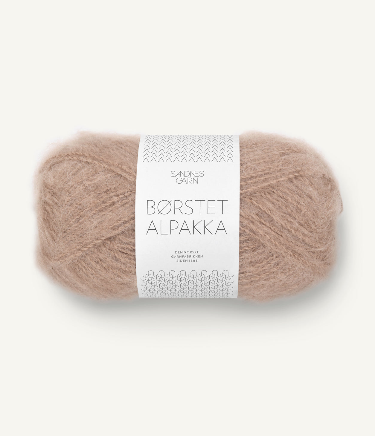 Borstet (Brushed) Alpakka