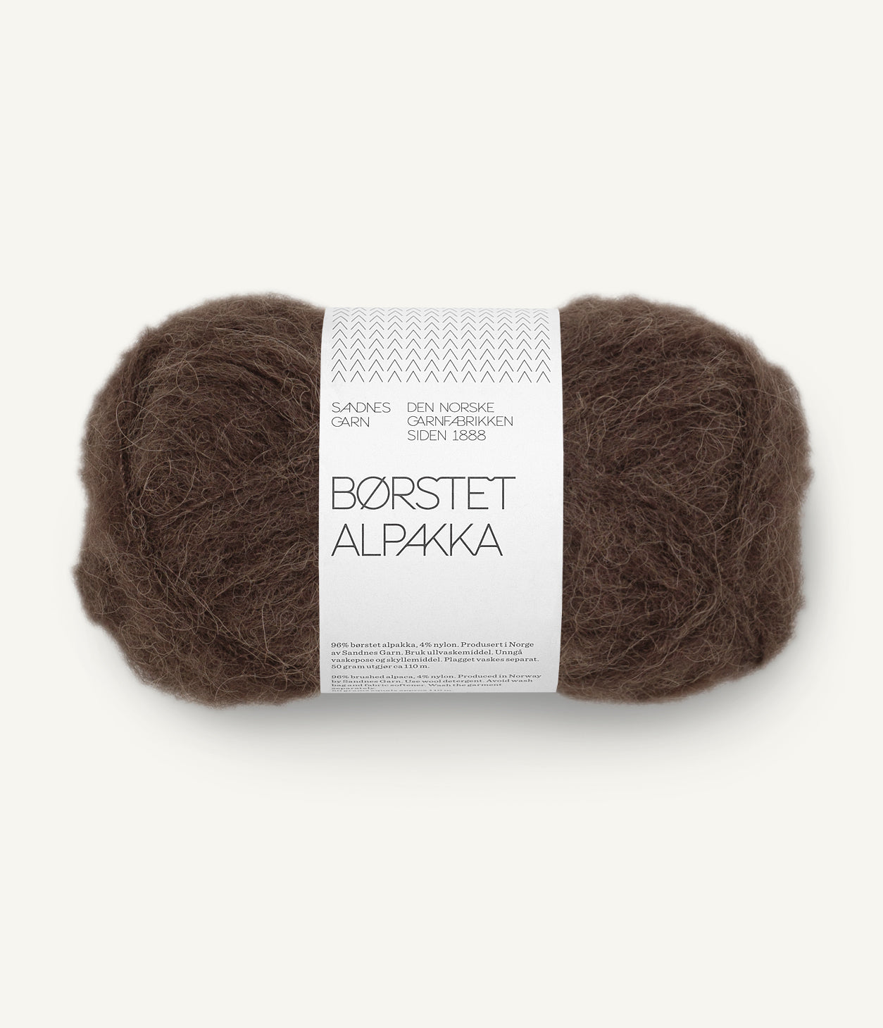 Borstet (Brushed) Alpakka