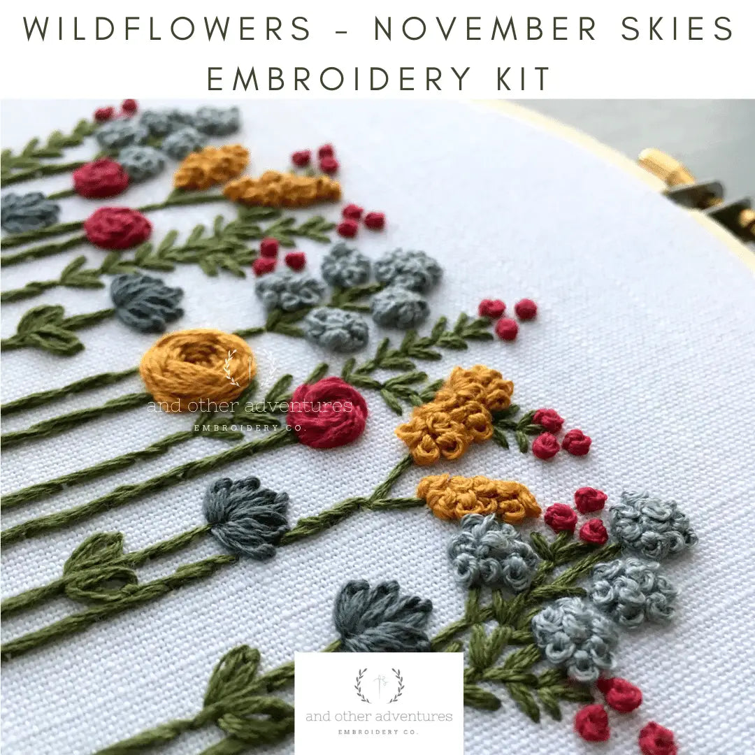 And Other Adventures Embroidery Kits