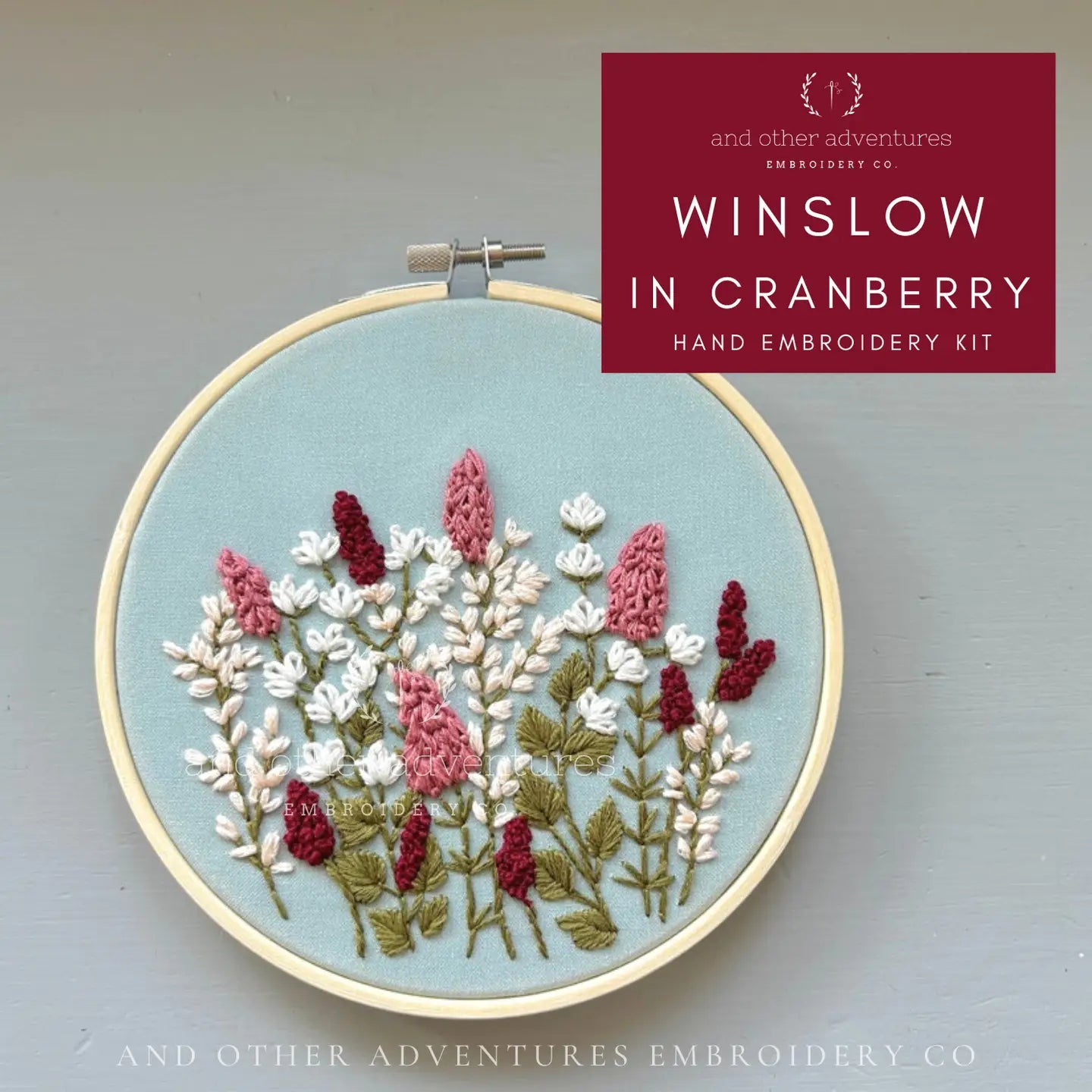 And Other Adventures Embroidery Kits