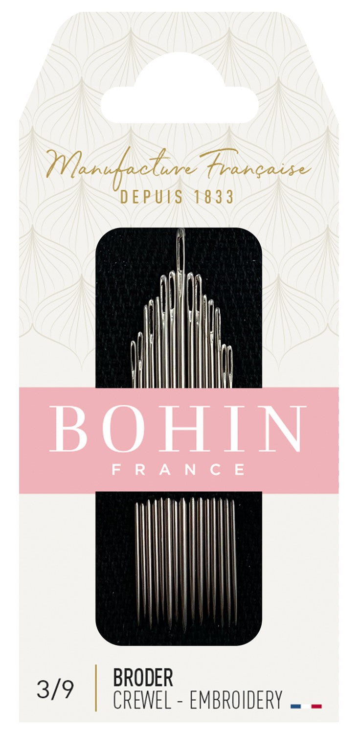 Bohin Embroidery Needle Assortment 3/9