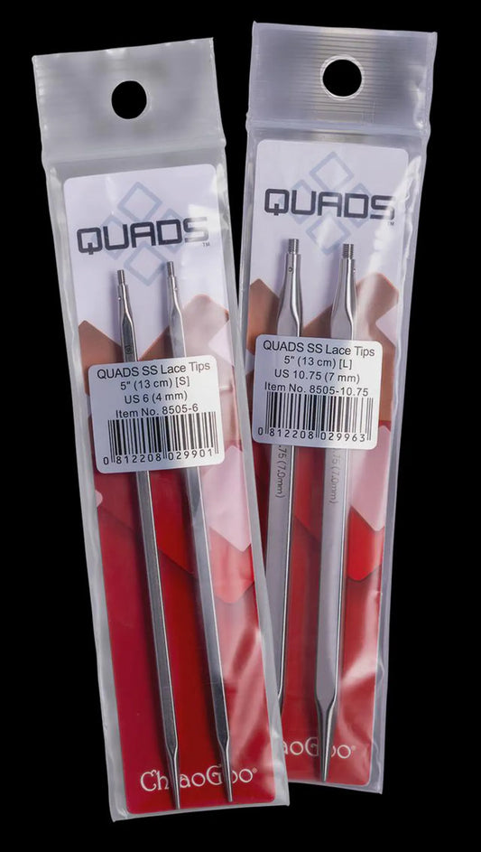 Quad Interchangeable Lace Tips (5")